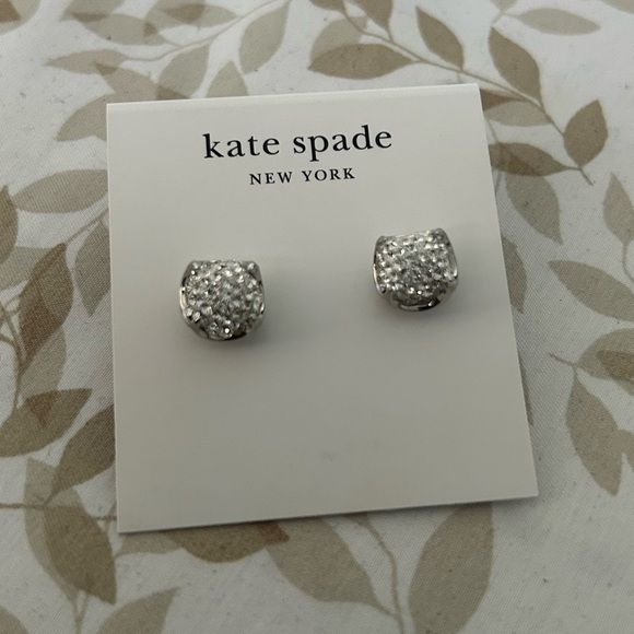 Kate Spade Silver Earrings - Picture 1 of 3